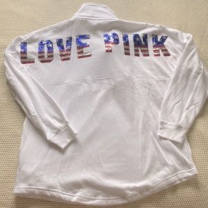 Vintage VS PINK Patriotic Sequins Sweatshirt